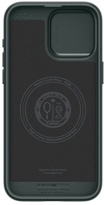Чохол-накладка Spigen Optik Armor MagFit для Apple iPhone 15 Pro Max Abyss Green (ACS06600)
