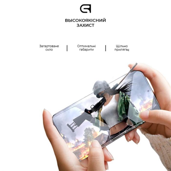 Захисне скло Armorstandart Full Glue HD для Xiaomi Redmi Note 12/Poco X5 5G Black (ARM65178)