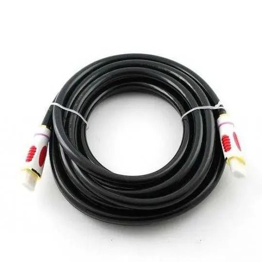 Кабель Gresso v1.4 HDMI - HDMI (M/M), без феритів, круглий, 5 м (2000700002203)