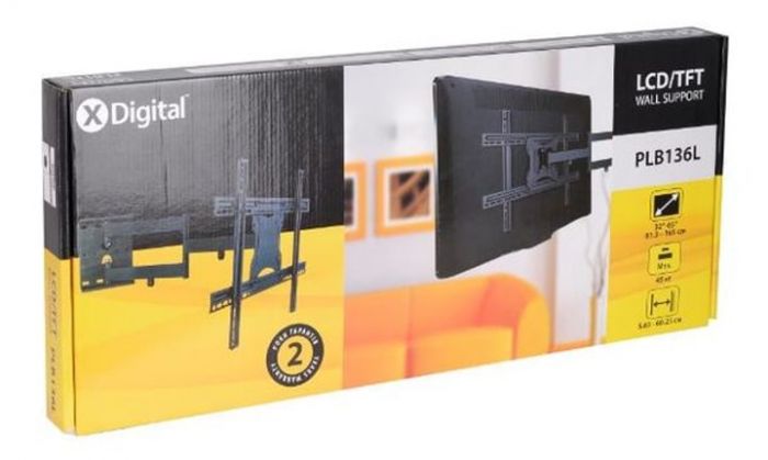 Кронштейн X-Digital PLB136L Black (VESA600х400)