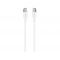 Кабель Ttec USB Type-C - USB Type-C (M/M), 1.5 м, White (2DK49B)
