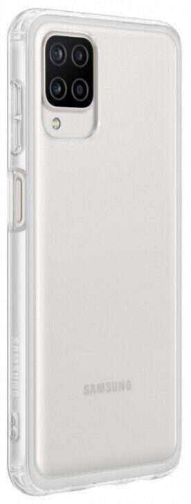 Чохол-накладка Samsung Soft Clear Cover для Samsung Galaxy A12 SM-A125/SM-A127 Transparent (EF-QA125TTEGRU)