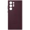 Чохол-накладка Samsung Leather Cover для Samsung Galaxy S22 Ultra SM-S908 Burgundy (EF-VS908LEEGRU)