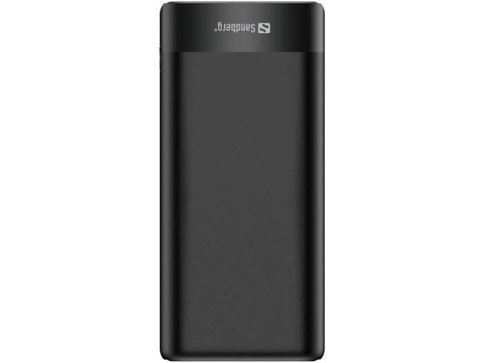 Універсальна мобільна батарея Sandberg Powerbank 20000mAh PD 65W Black (420-62)