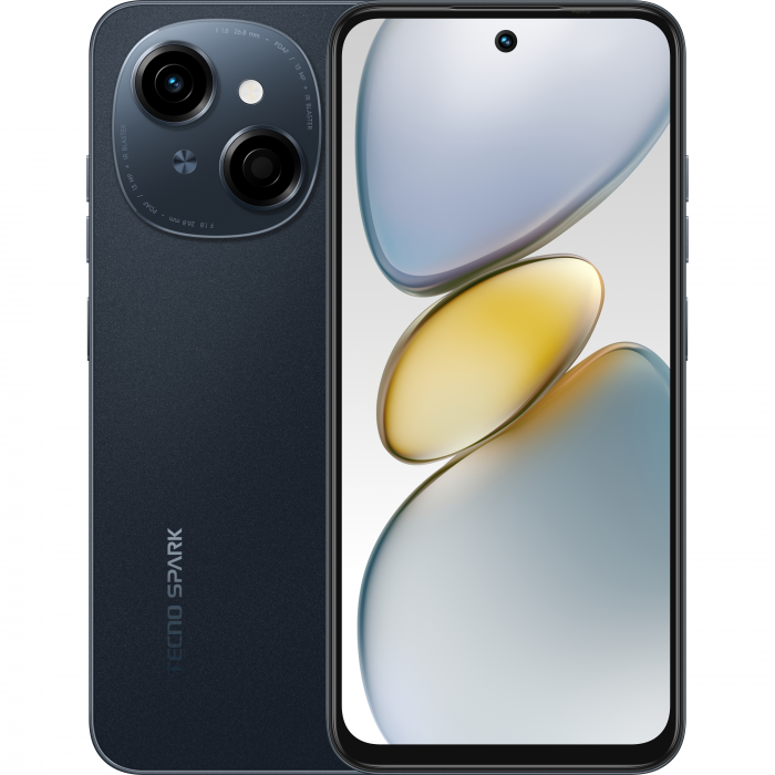 Смартфон Tecno Spark Go 1 (KL4) 3/64GB Startrail Black (4894947036422)