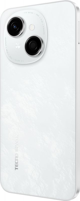 Смартфон Tecno Spark Go 1 (KL4) 3/64GB Glittery White (4894947036446)