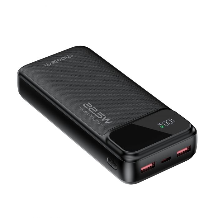 Універсальна мобільна батарея Choetech B729 20000mAh Black (B729-BK)