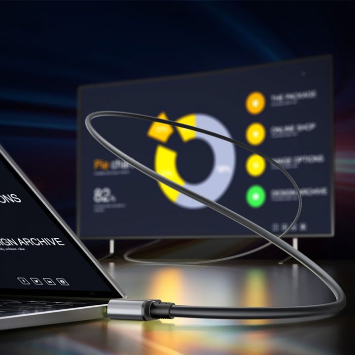 Кабель XO HDMI-HDMI V.2.0, 3 м Tranish (GB017A-HDMI.tranish)