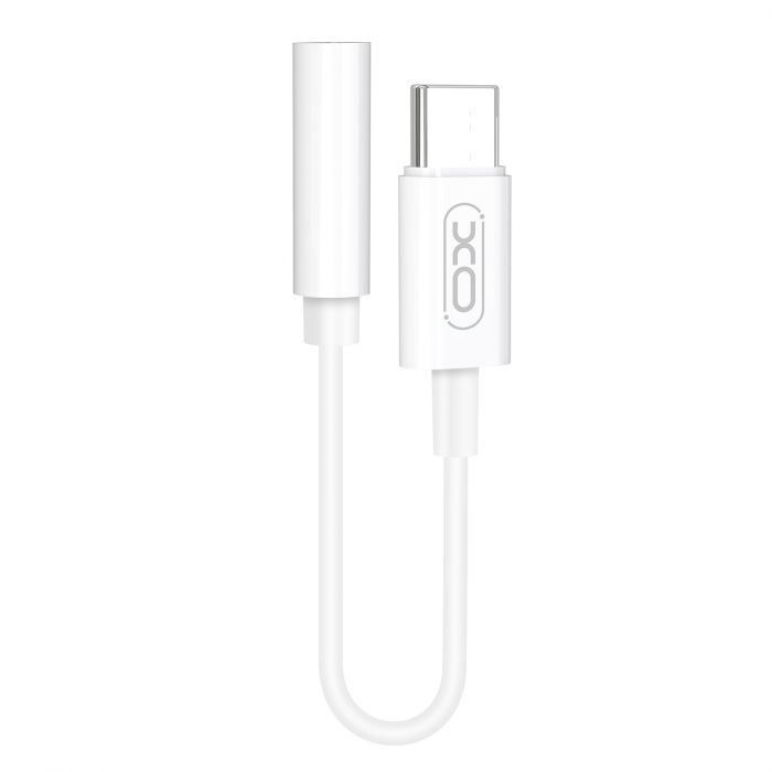 Адаптер XO NB-R161 USB Type-C - 3.5 мм (M/F), 0.14 м, White (NB-R161.white)