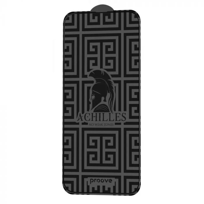 Захисне скло Proove Achilles для Apple iPhone 14 Pro/15/16 Black (PGPAIP14P001)