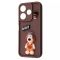 Чохол-накладка Pretty Things Case для Xiaomi Redmi 13 4G/Poco M6 4G/Note 13R Brown/Baby
