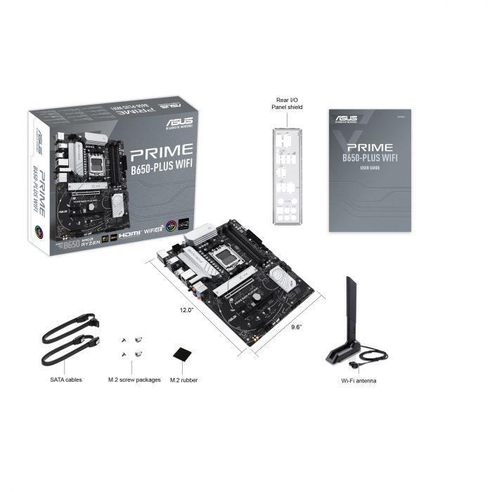 Материнська плата Asus Prime B650-Plus WiFi Socket AM5