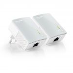 Комплект адаптерів для створення мережі Ethernet на основі электромережі TL-PA4010KIT (500Mbps)