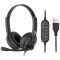 Гарнітура 2E CH12 USB Black (2E-CH12SU)