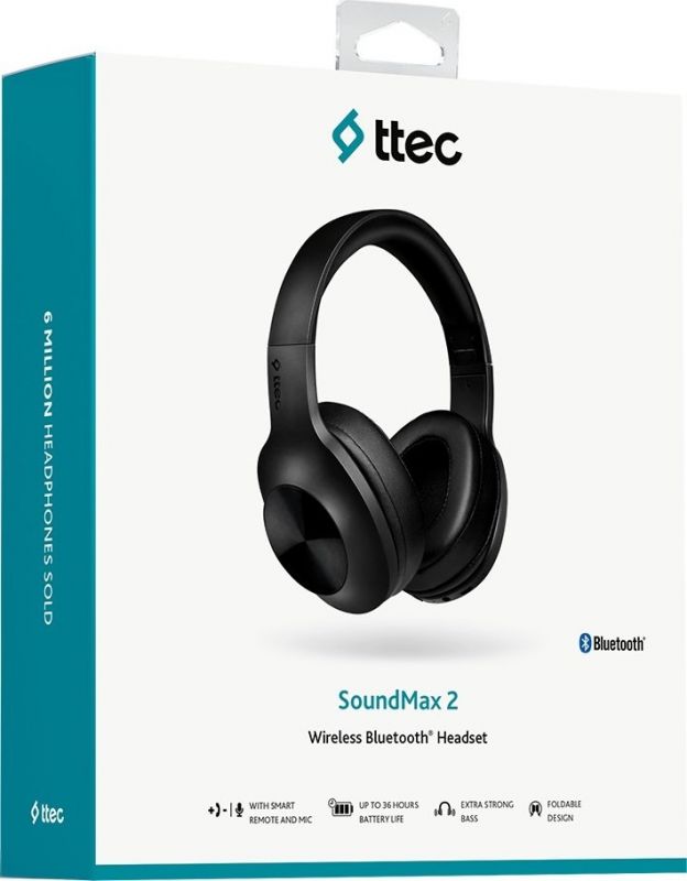 Bluetooth-гарнітура Ttec SoundMax 2 Black (2KM131S)