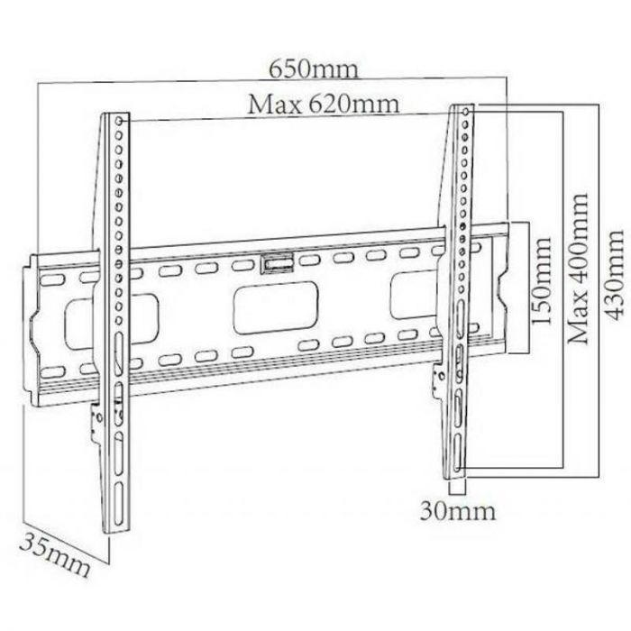 Кронштейн X-Digital Steel SF405 Black (VESA600х400)