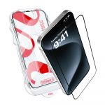 Захисне скло Intaleo з аплікатором Intaleo MagicBox для Apple iPhone 15 Pro Max Black (4820266742867)