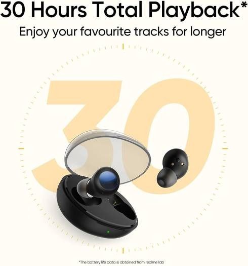 Bluetooth-гарнітура Realme Buds Q2S Night Black EU_