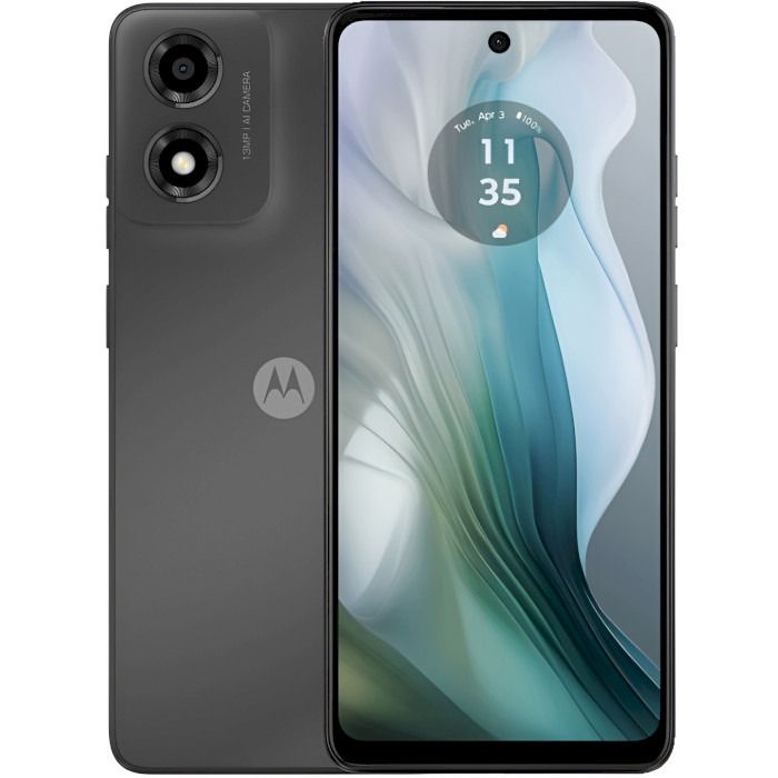 Смартфон Motorola Moto E14 4/64GB Graphite Grey (PB3C0035RS)