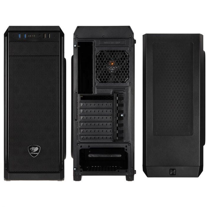 Корпус Cougar MX330-G Black без БЖ