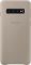 Чохол-накладка Samsung Leather Cover для Samsung Galaxy S10 SM-G973 Gray (EF-VG973LJEGRU)