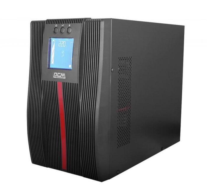 Джерело безперебійного живлення Powercom MAC-2K IEC, Online, 8 х IEC, LCD, RS-232, USB, металл (230047)