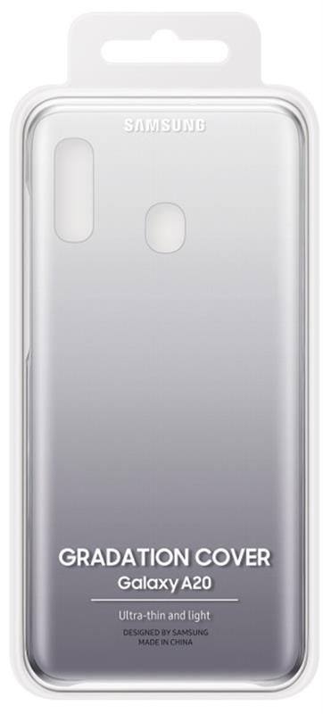 Чохол-накладка Samsung Gradation Cover для Samsung Galaxy A20 SM-A205 Black (EF-AA205CBEGRU)