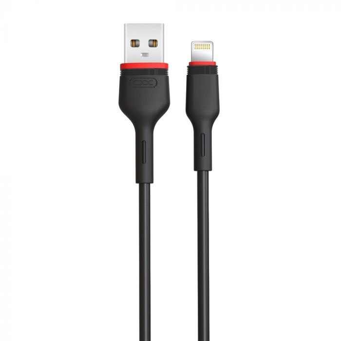 Кабель XO NB-P171 USB - Lightning, (M/M), 2.4A 1 м Black (6920680873647)