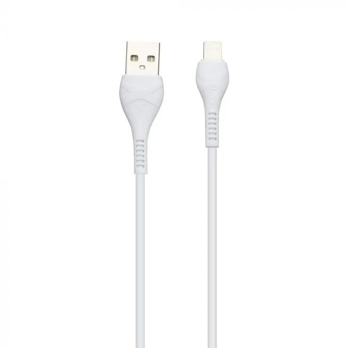 Кабель Hoco X37 Cool Power Charging USB - Lightning, 1 м, White (6931474710499)