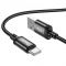 Кабель Hoco X89 Wind USB - USB Type-C (M/M), 1 м, Black (6931474784360)