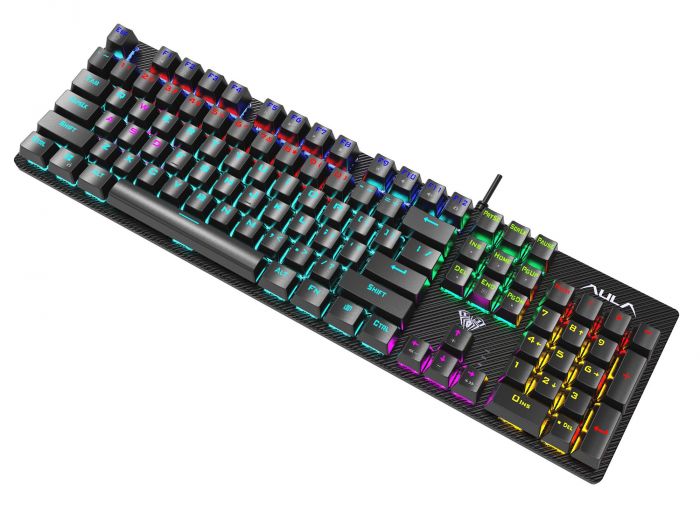 Клавіатура Aula Mechanical S2022 Blue Switch Black (6948391202235)