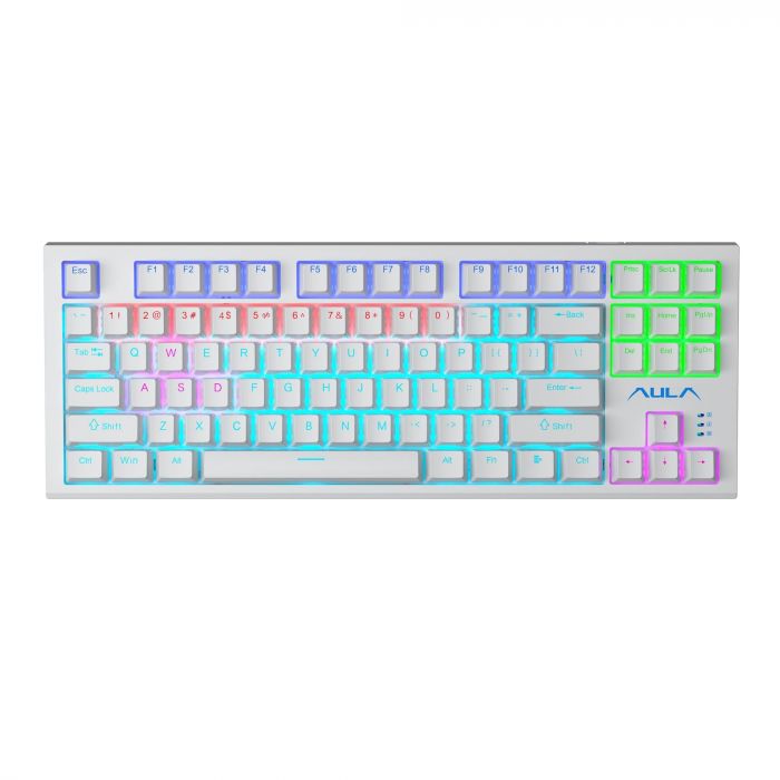 Клавіатура Aula F3032 KRGD Red White (6948391204680)