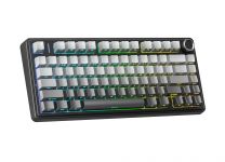 Клавіатура бездротова Aula F75 Gasket Reaper switch Black/Grey (6948391209913)