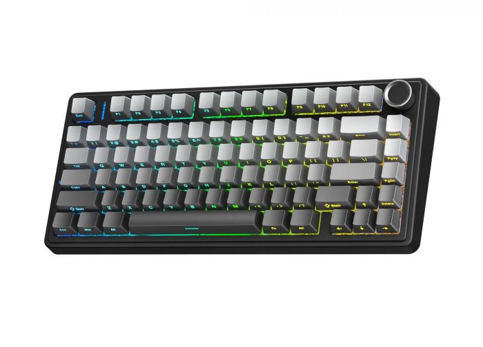 Клавіатура бездротова Aula F75 Gasket Reaper switch Black/Grey (6948391209913)