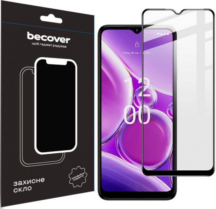Захисне скло BeCover для Nokia G42 5G Black (710729)