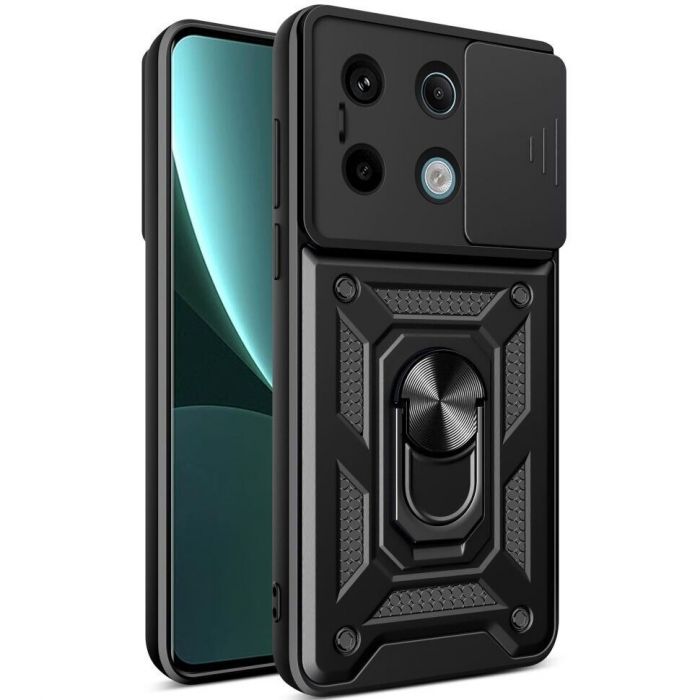 Чохол-накладка BeCover Military для Poco X6 5G Black (711006)