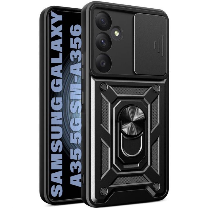 Чохол-накладка BeCover Military для Samsung Galaxy A35 5G SM-A356 Black (711014)