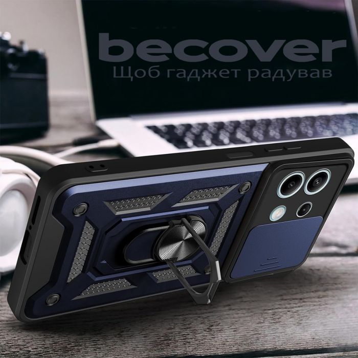 Чохол-накладка BeCover Military для Xiaomi Redmi Note 13 5G Blue (711031)
