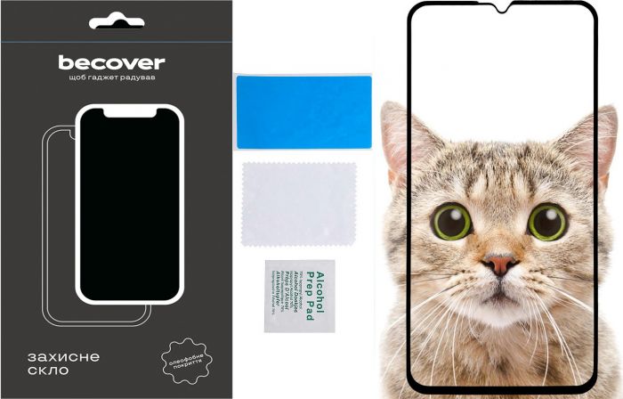 Захисне скло BeCover для Samsung Galaxy M15 5G SM-M156 Black (711044)