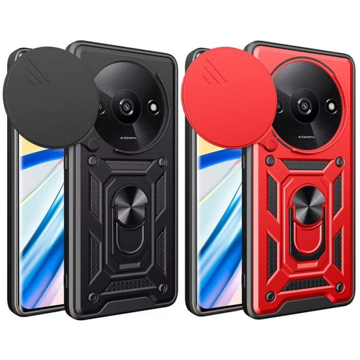 Чохол-накладка BeCover Military для Xiaomi Redmi A3 4G Red (711322)