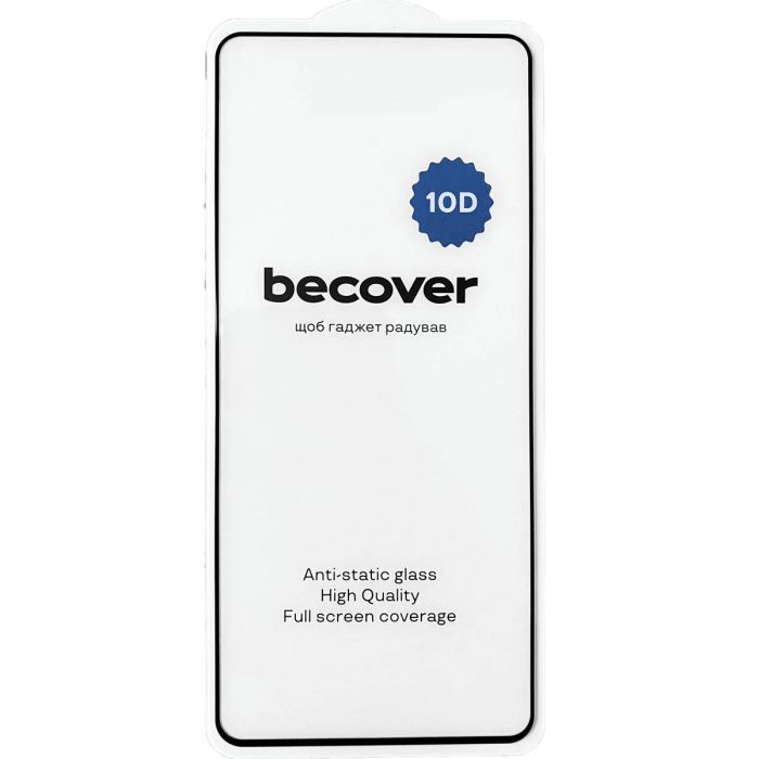 Захисне скло BeCover для Realme 12 Pro 5G 10D Black (711346)