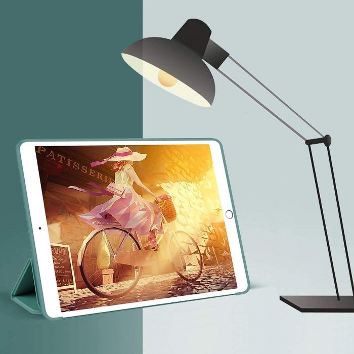 Чохол BeCover Tri Fold Soft TPU Silicone для Apple iPad Air 13" M2 2024 Dark Green (711470)