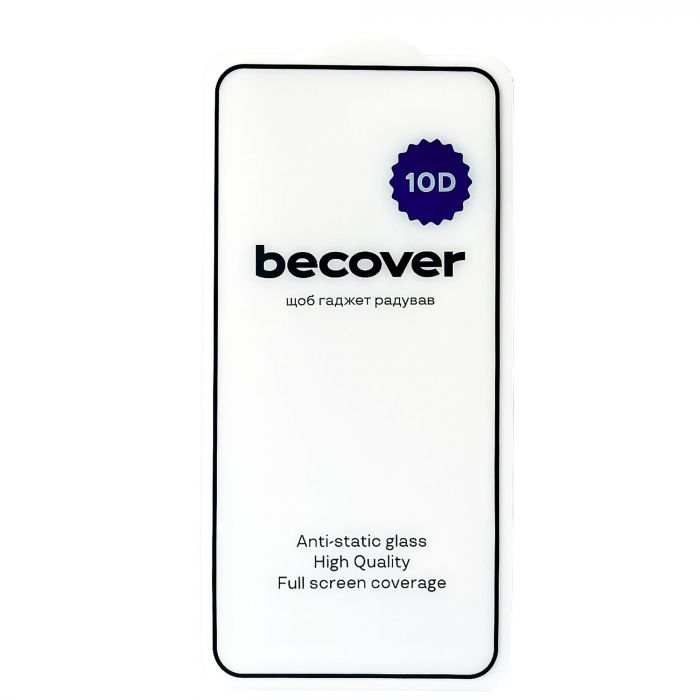 Захисне скло BeCover для Poco X5 Pro 5G 10D Black (711526)