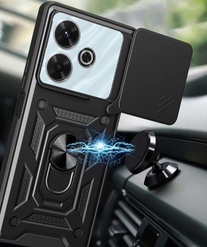 Чохол-накладка BeCover Military для Xiaomi Redmi 13 Black (711551)