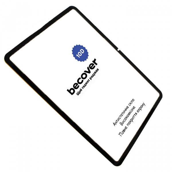 Захисне скло BeCover 10D для Xiaomi Poco Pad 12.1" Black (711577)