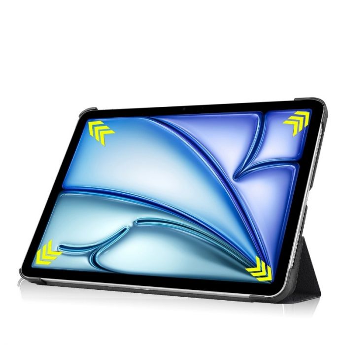 Чохол-книжка BeCover Smart Case для Apple iPad Air 11" M2/M3 (2024/2025) Black Abstraction (711598)