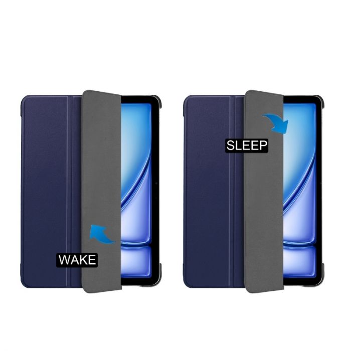 Чохол-книжка BeCover Smart Case для Apple iPad Air 13" M2/M3 (2024/2025) Deep Blue (711612)