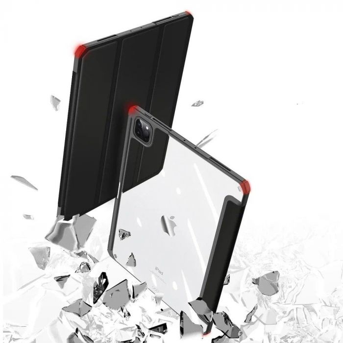 Чохол-книжка BeCover Soft Edge TPU з кріпленням Apple Pencil для Apple iPad Pro 12.9 2020/2021/2022 Black (711708)