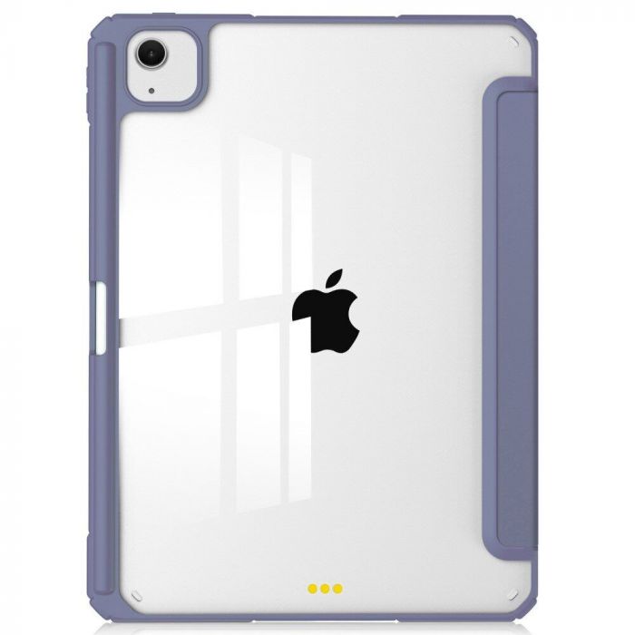 Чохол-книжка BeCover Soft Edge TPU з кріпленням Apple Pencil для Apple iPad Air 13" M2 2024 Purple (711713)
