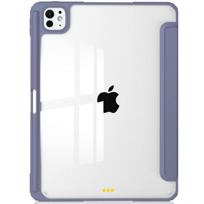 Чохол-книжка BeCover Soft Edge TPU з кріпленням Apple Pencil для Apple iPad Pro 11" M4 2024 Purple (711716)